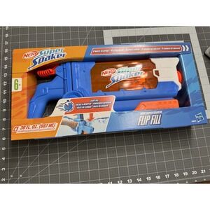 NERF SUPER SOAKER FLIP-FILL | 30-Ounce Fast Refill Water Blaster Toy